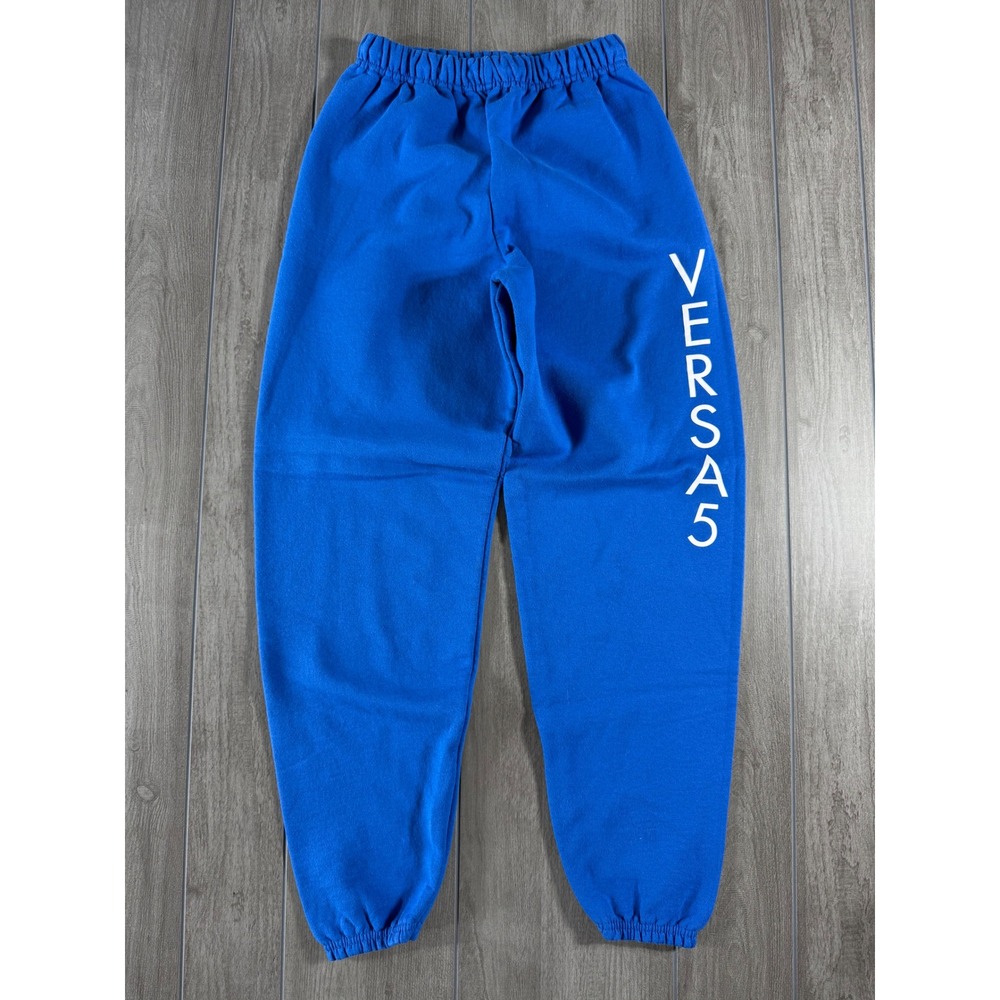 Jerzees NuBlend Women's Small Royal Blue Versa5 Graphic Sweatpants Joggers